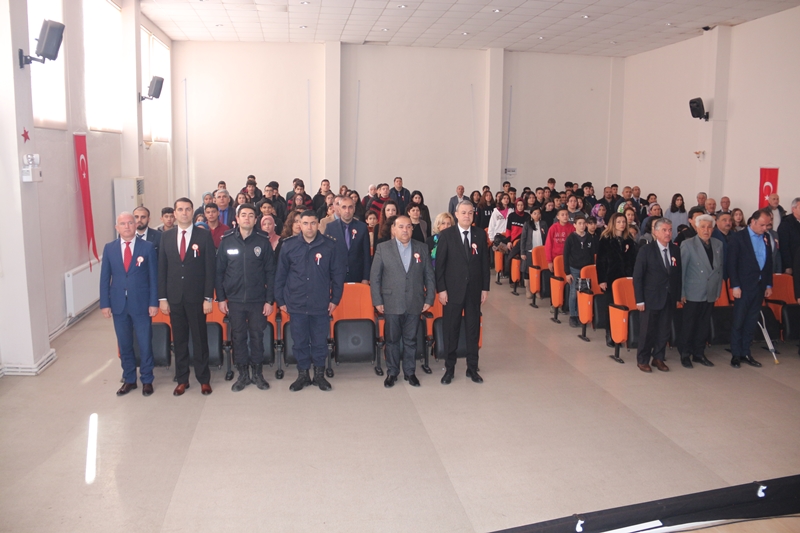 12 Mart İstiklal Marşı’nın Kabulü ve Mehmet Akif Ersoy’u Anma Günü Törenle Kutlandı